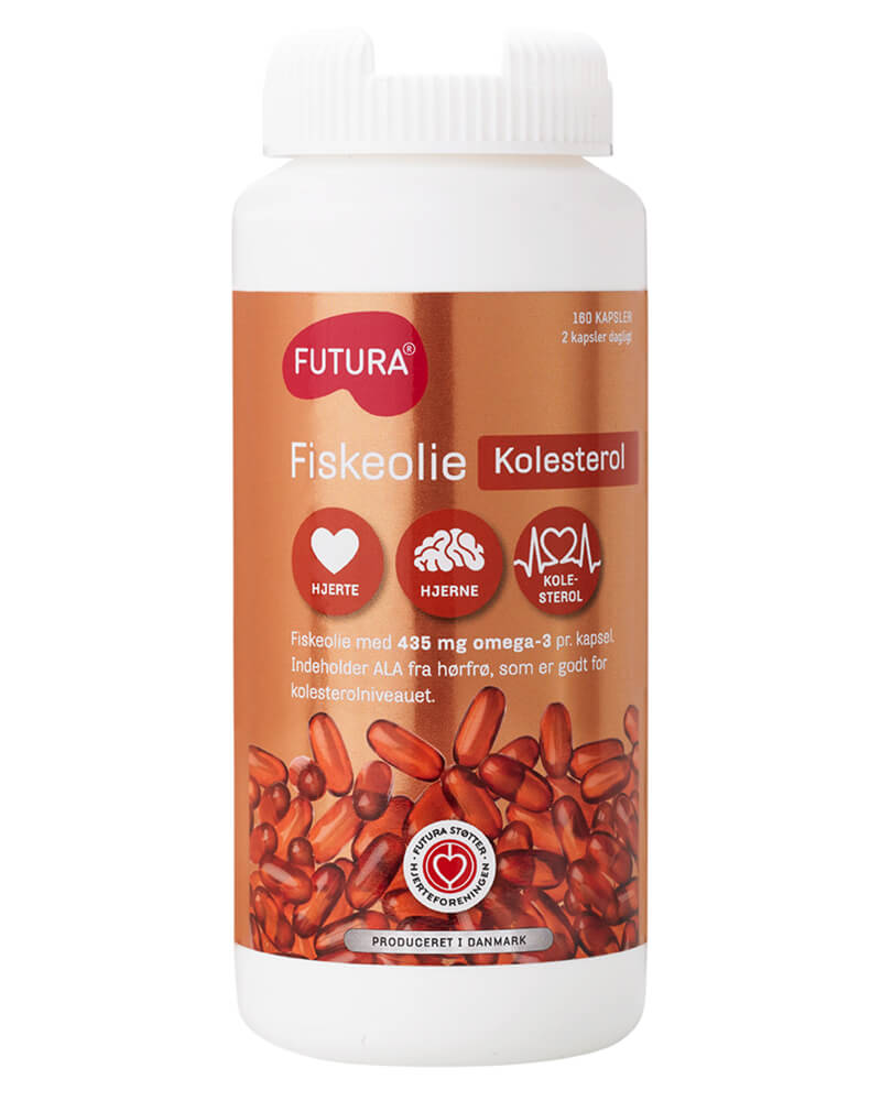 Futura Fiskeolie Kolesterol (U) til 158,25 fra Beautycos | Allematpriser.no